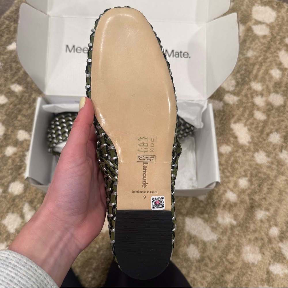 Larroude Verona Macrame Ballet Flat - Picture 5 of 7